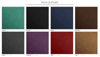 Faux Leather Cover Swatches